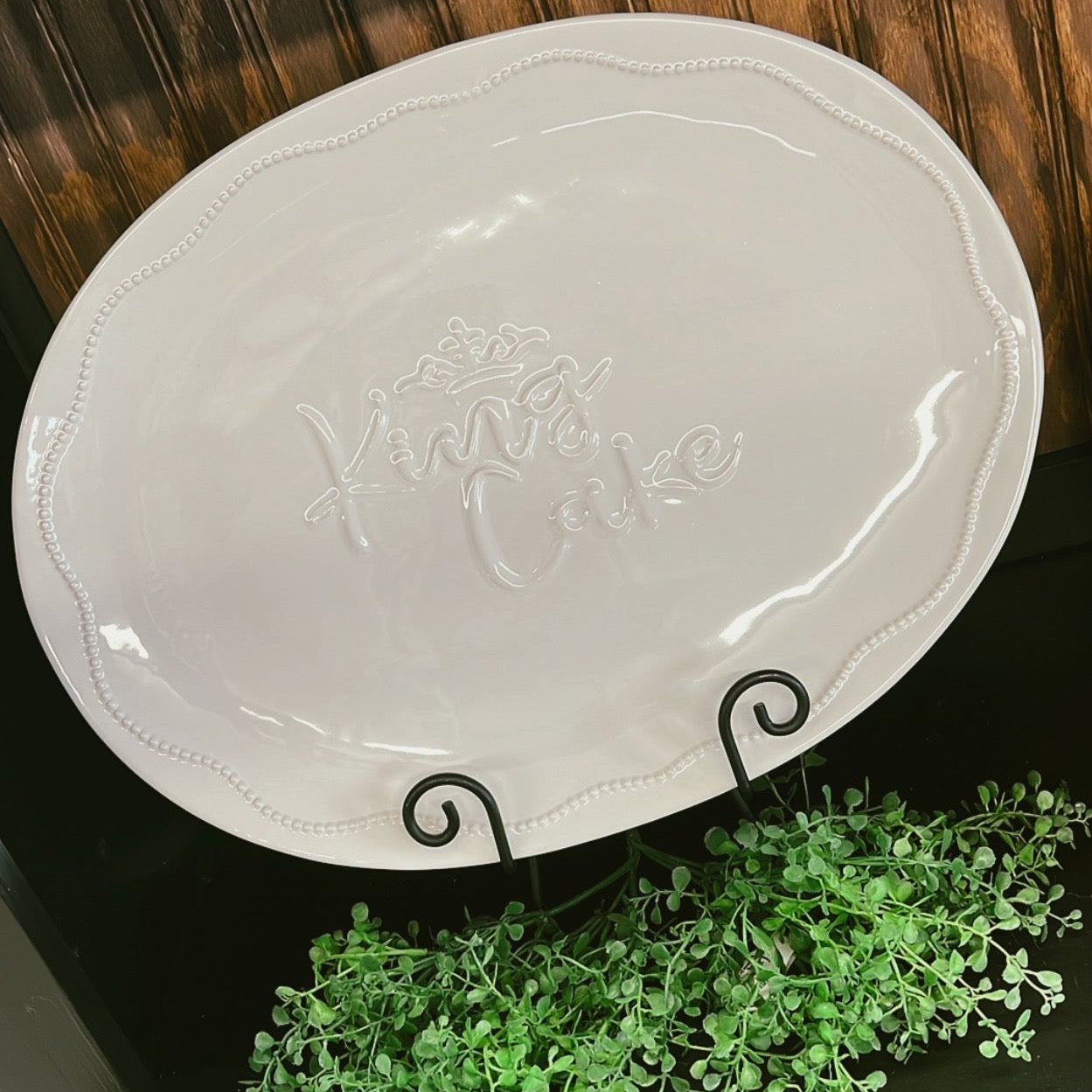 King Cake Platter