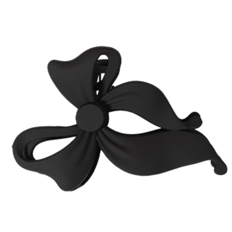 Large Bow Matte Hair Clip