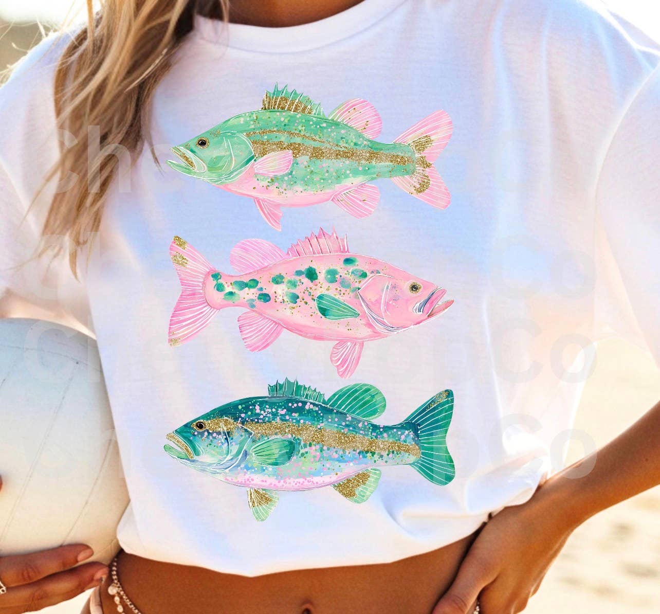 Girly Fisherman Graphic Tee