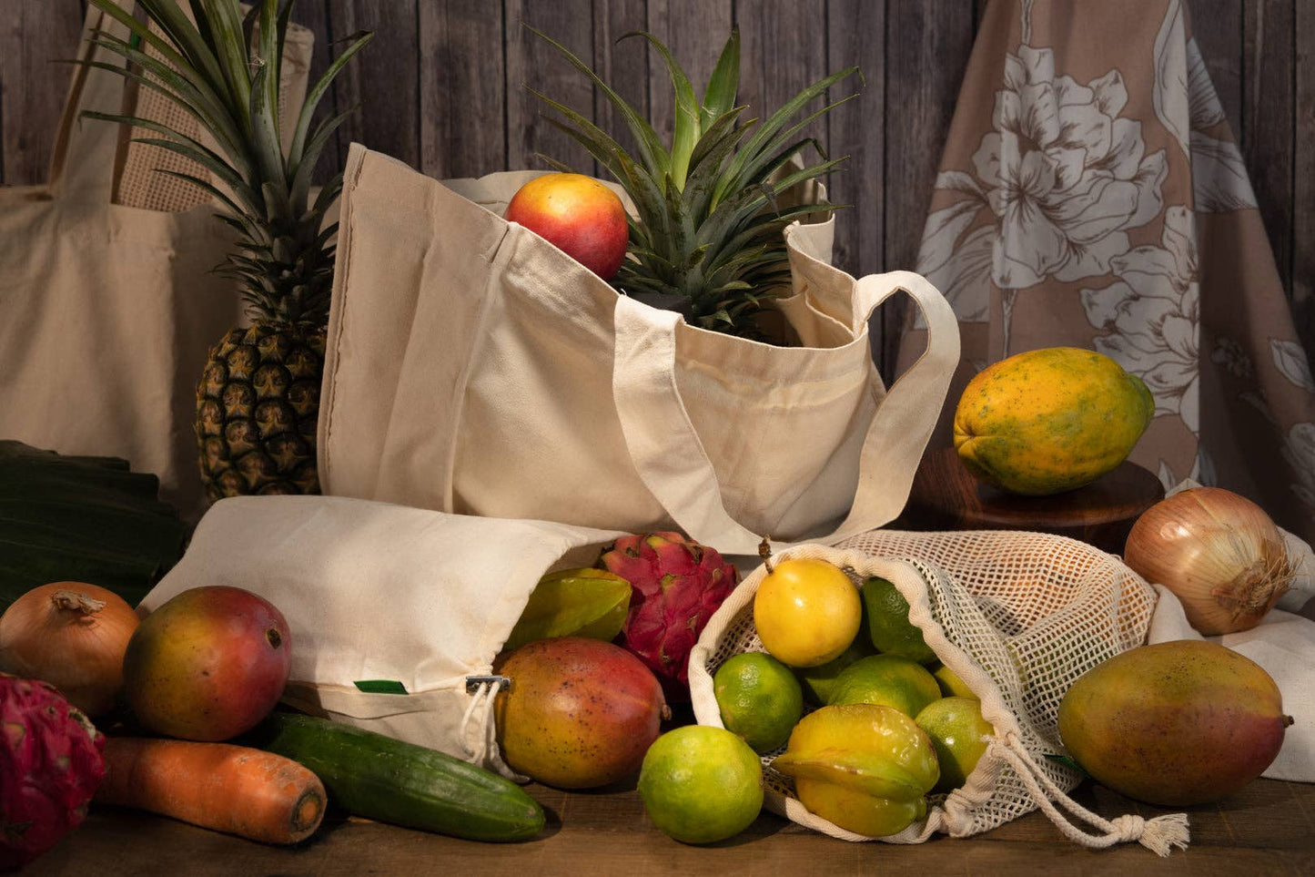 Cotton Solid Produce Bag