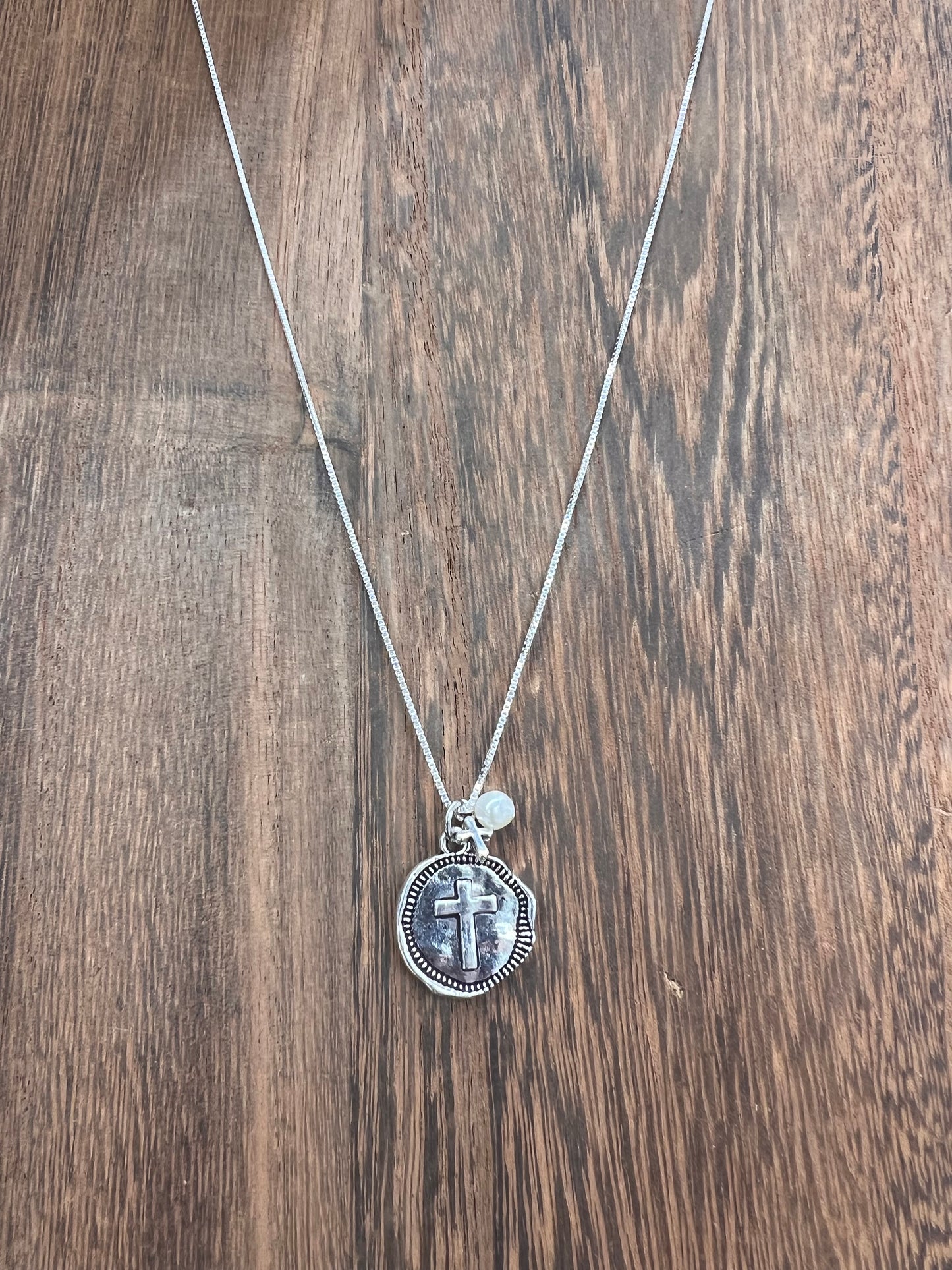 Cross Medallion Necklace