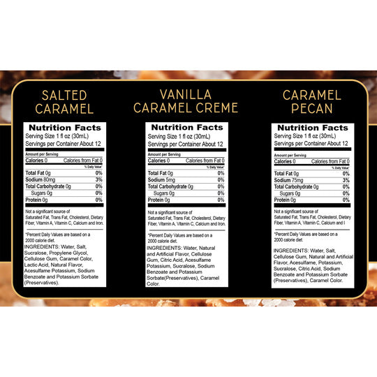 Caramel Collection Trio