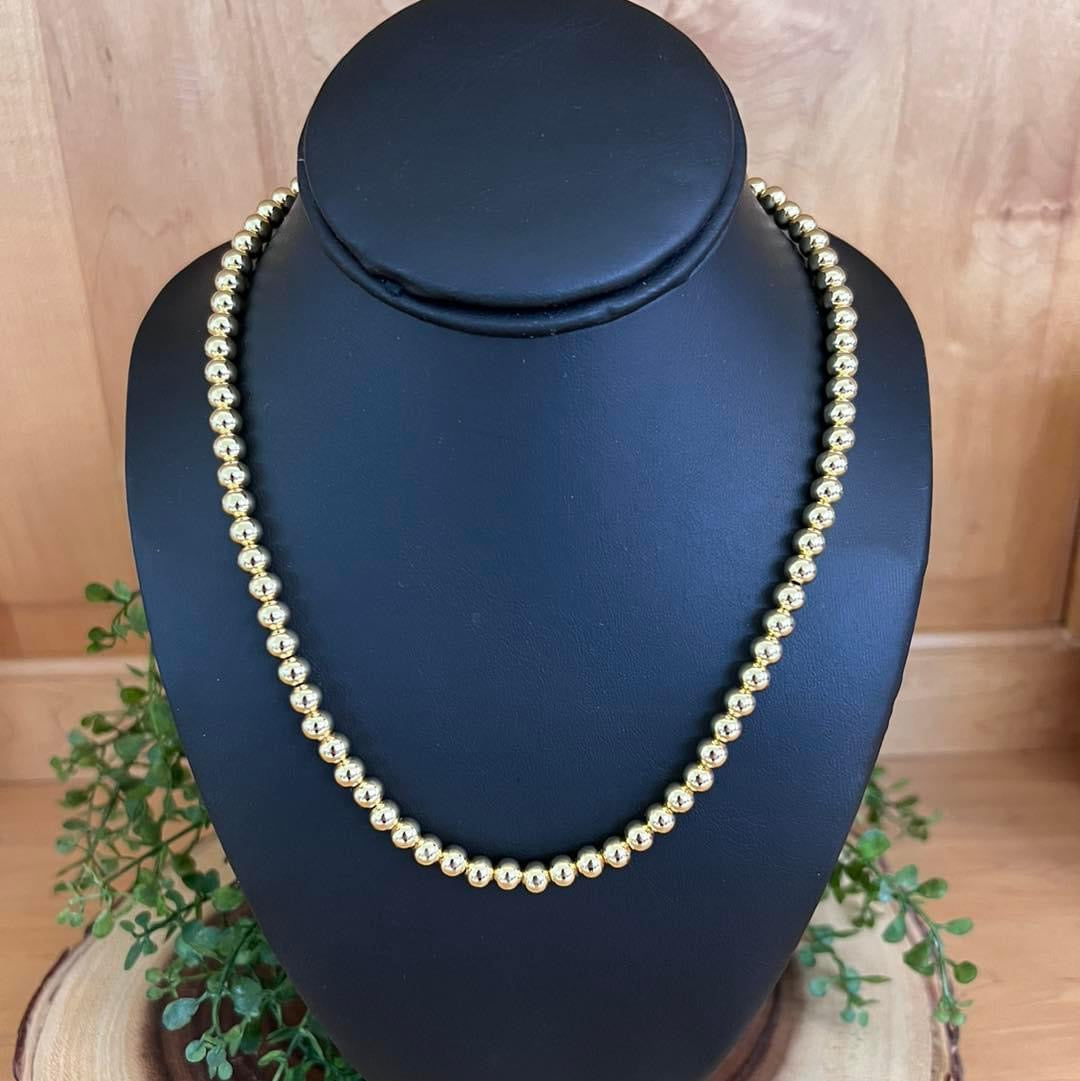Goldball Necklace