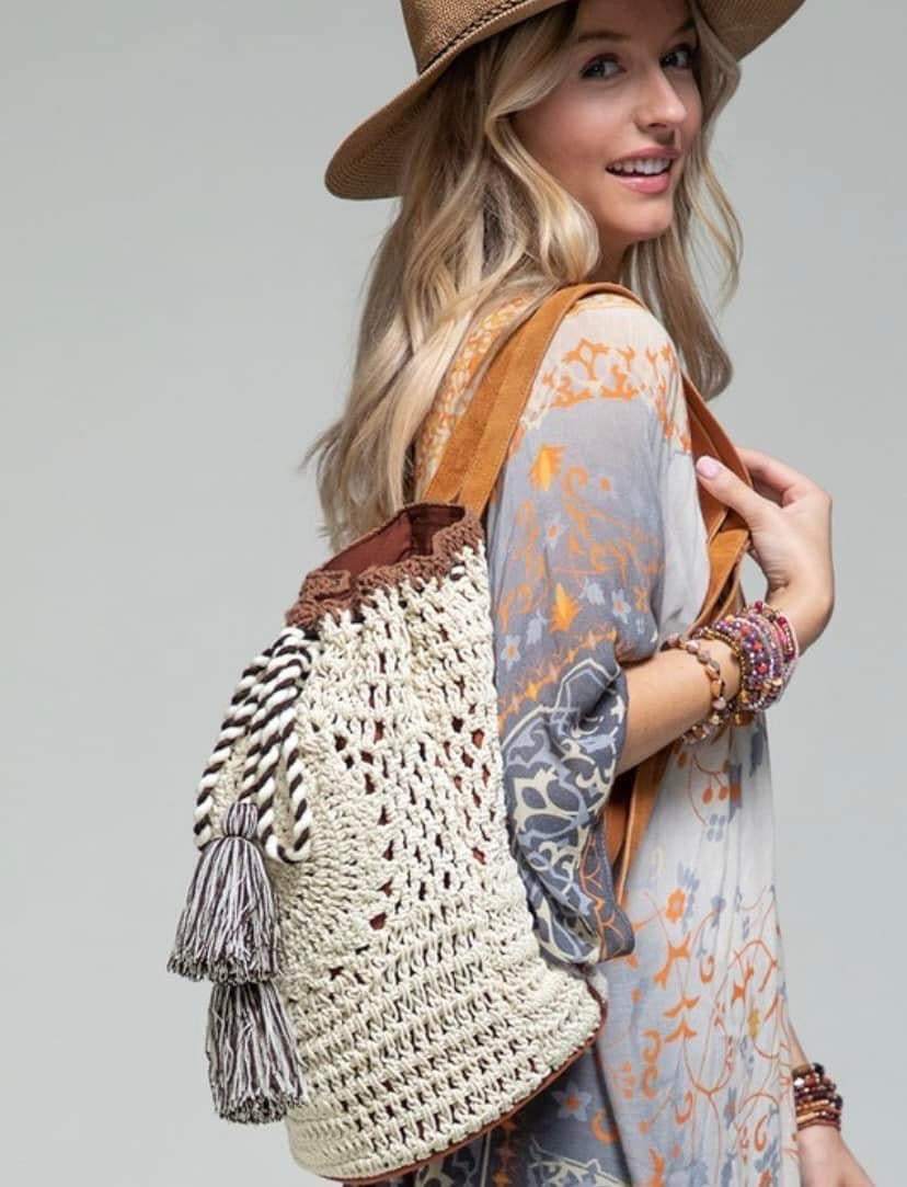 Ruggine Handmade Crochet Backpack