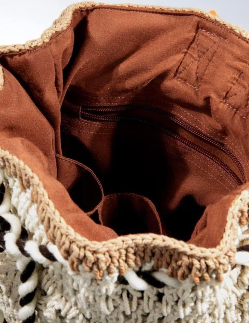 Ruggine Handmade Crochet Backpack