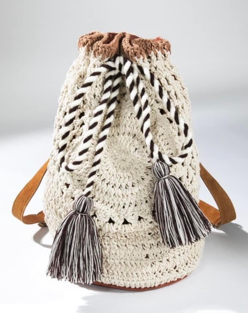 Ruggine Handmade Crochet Backpack