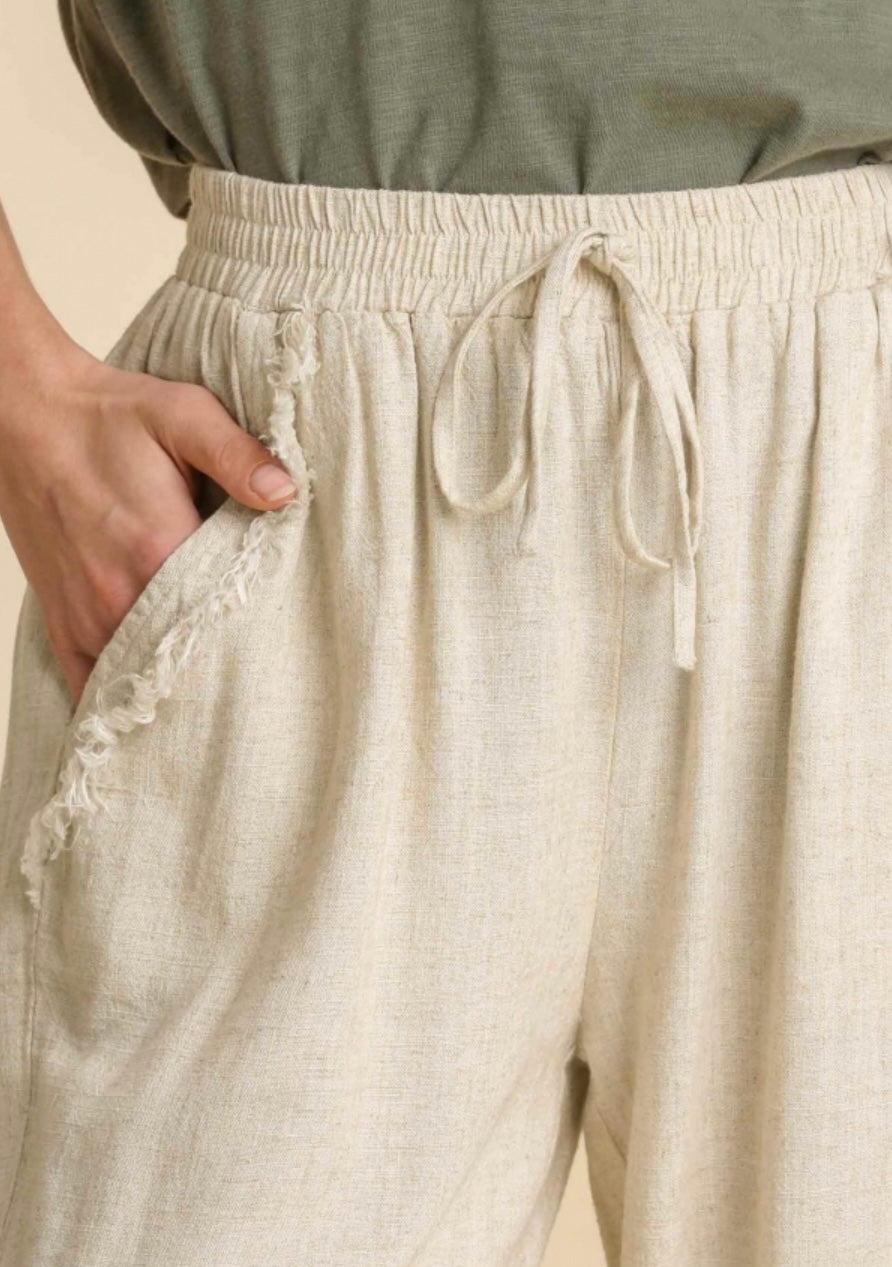 Walk this Way Linen Pants
