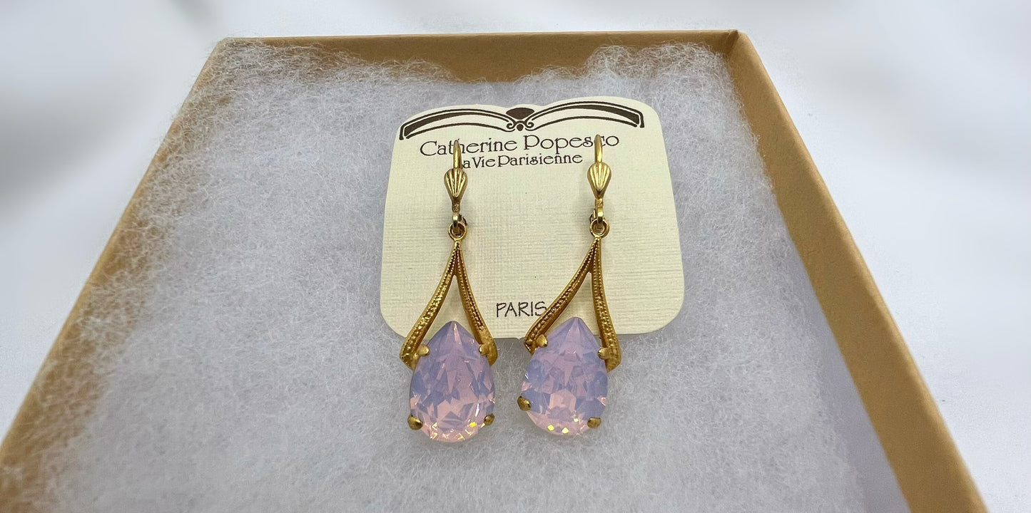 Crystal Teardrop Earring