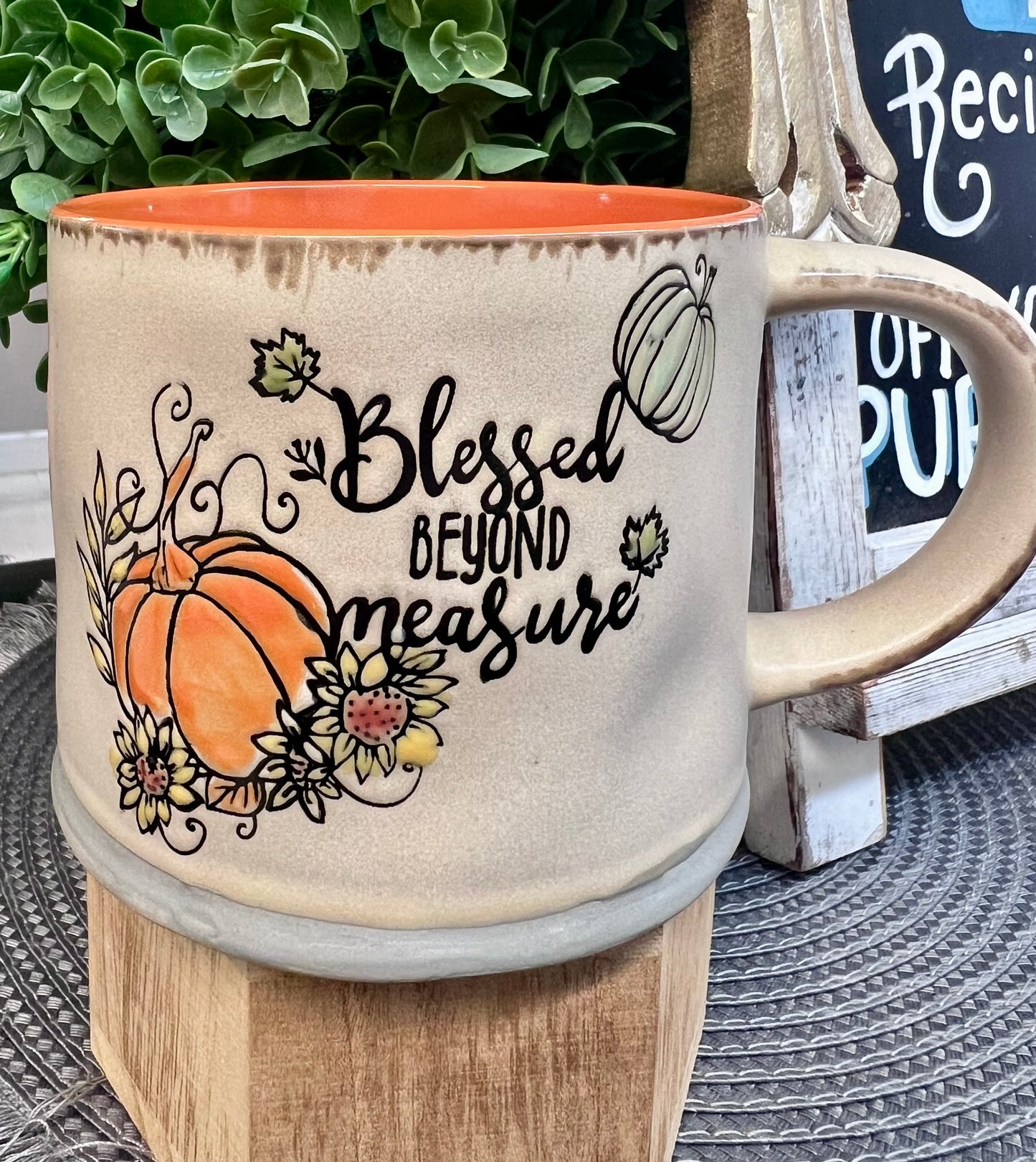 Blessed Beyond Measure Mug