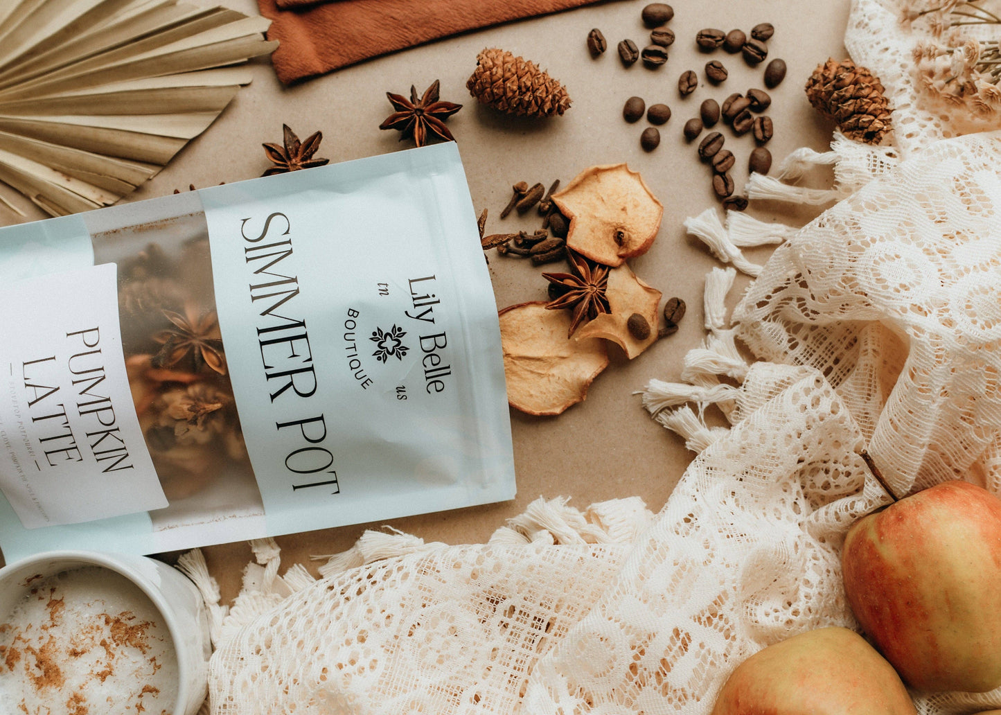 Pumpkin Spice Latte Simmer Pot | Apple Coffee Pumpkin Spice