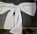 Seersucker Sash Bow
