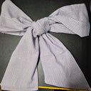 Seersucker Sash Bow