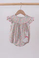 Floral bunny ruffle bubble