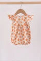 Pumpkin Bow Ruffle Bubble