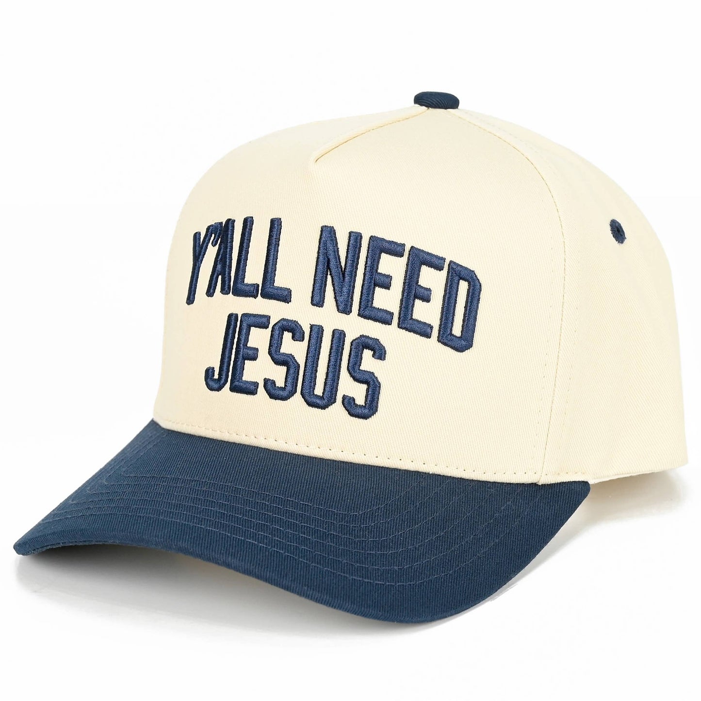 Y'ALL NEED JESUS Embroidered Trucker Hat