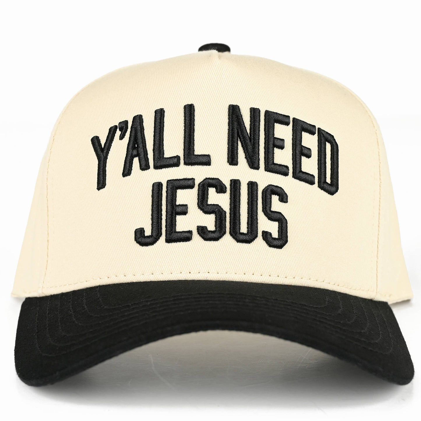 Y'ALL NEED JESUS Embroidered Trucker Hat