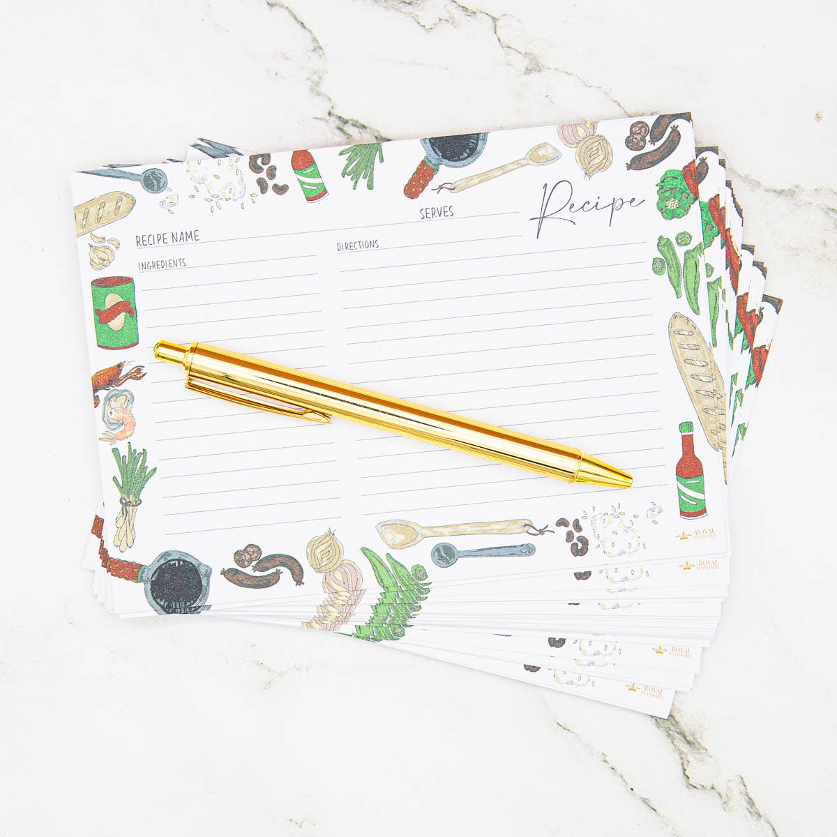 Kitchen Flavors Recipe Card Gift Set