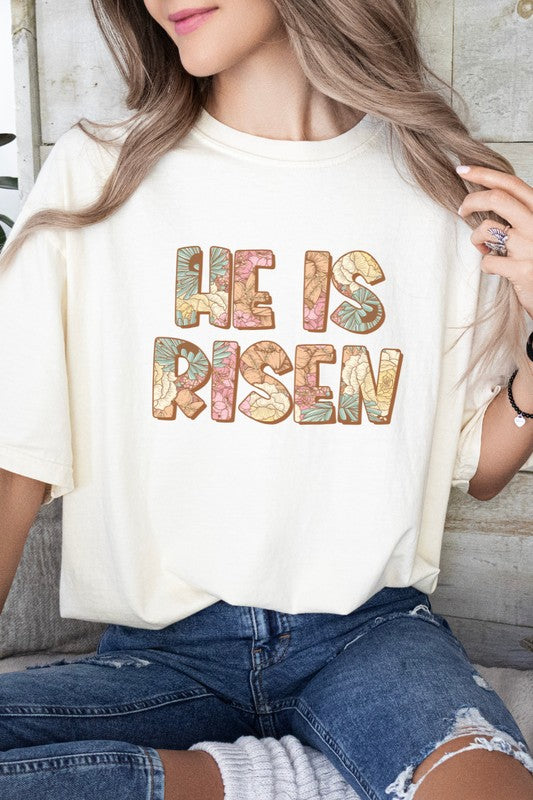 He is Risen Graphic Tee Plus