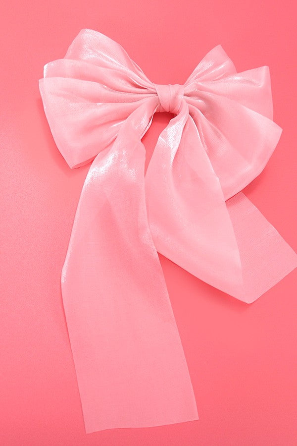 ORGANZA BOW CLIP