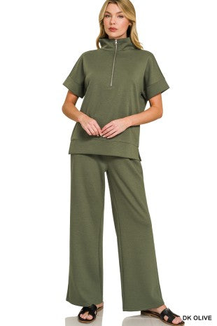 Scuba Half Zip Set
