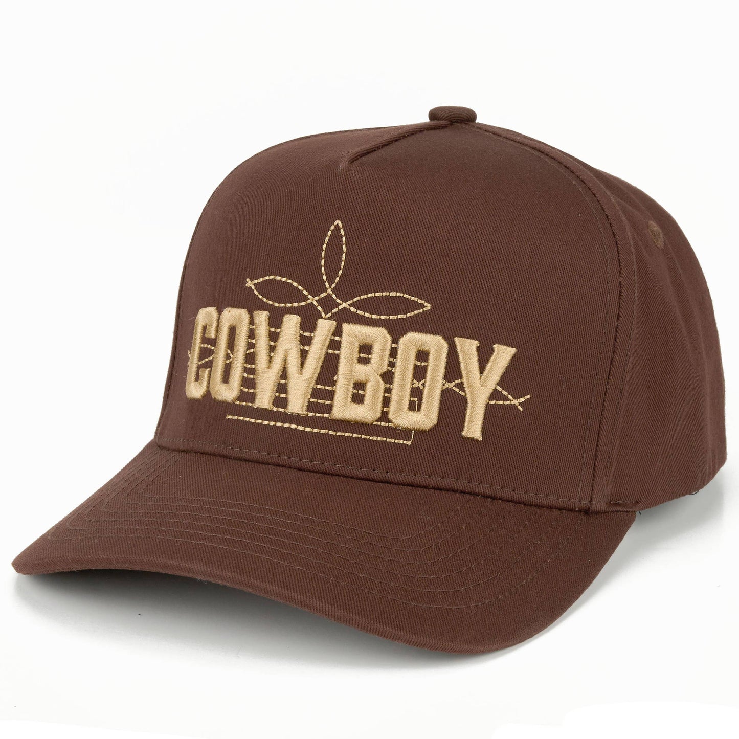 COWBOY Embroidered Two Tone Trucker Hat