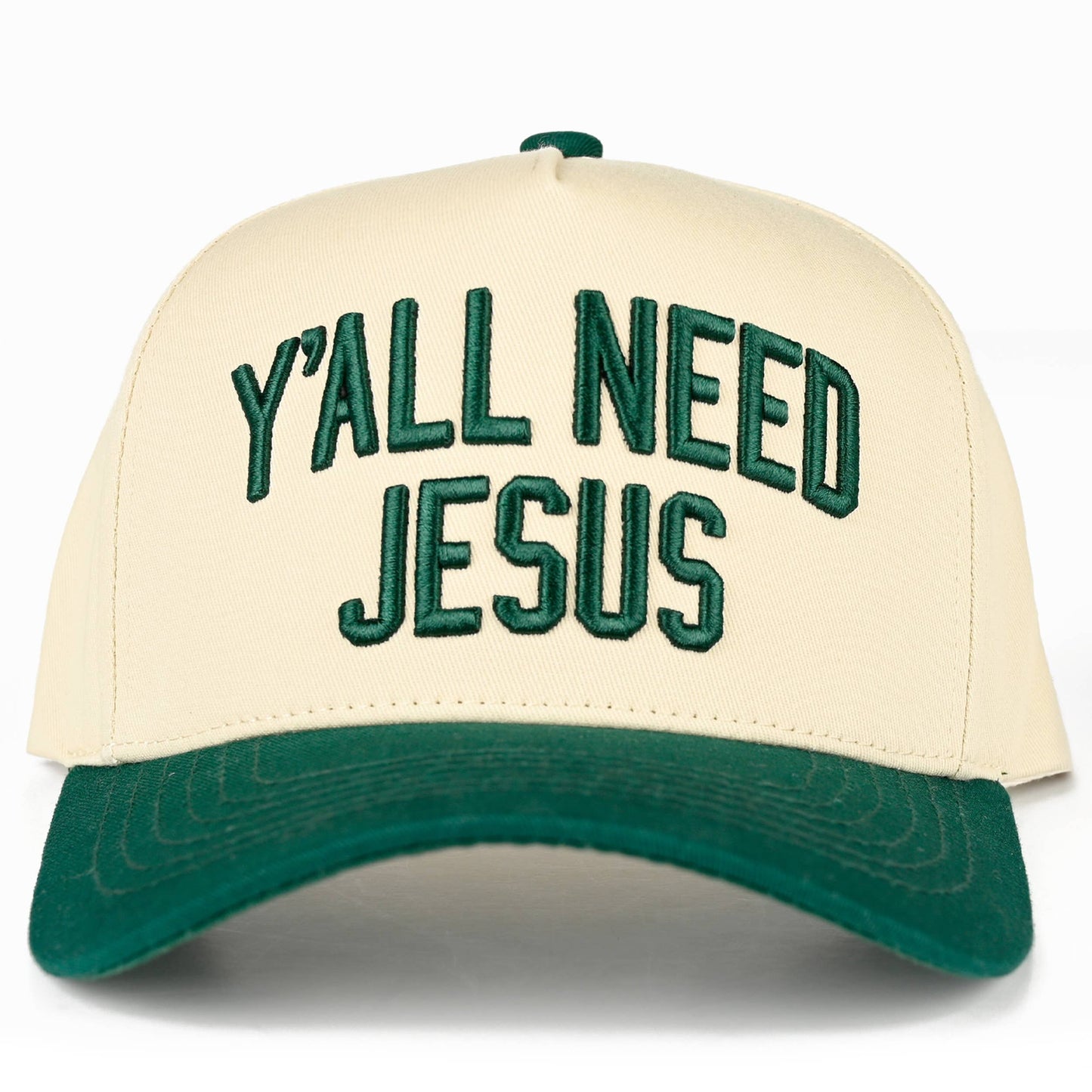 Y'ALL NEED JESUS Embroidered Trucker Hat