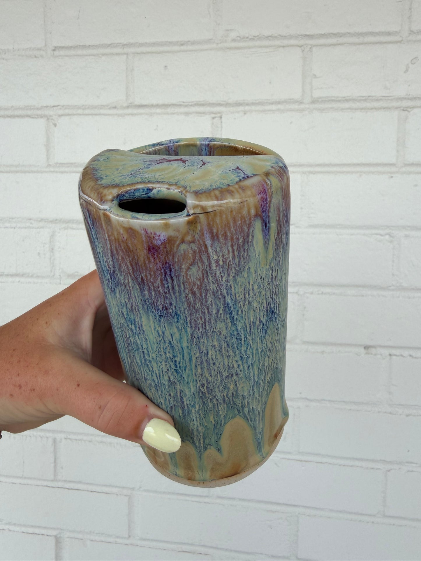 Travel Tumbler 16 oz - Stoneware Pottery