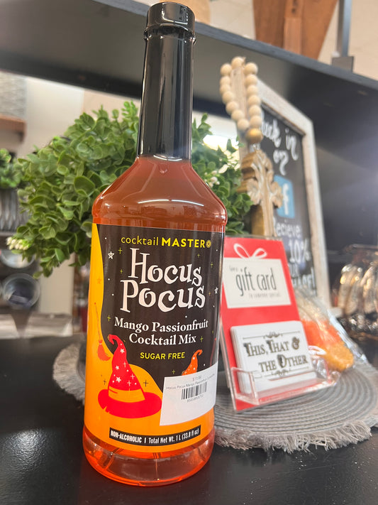 Hocus Pocus Mango Passionfruit Cocktail Mix