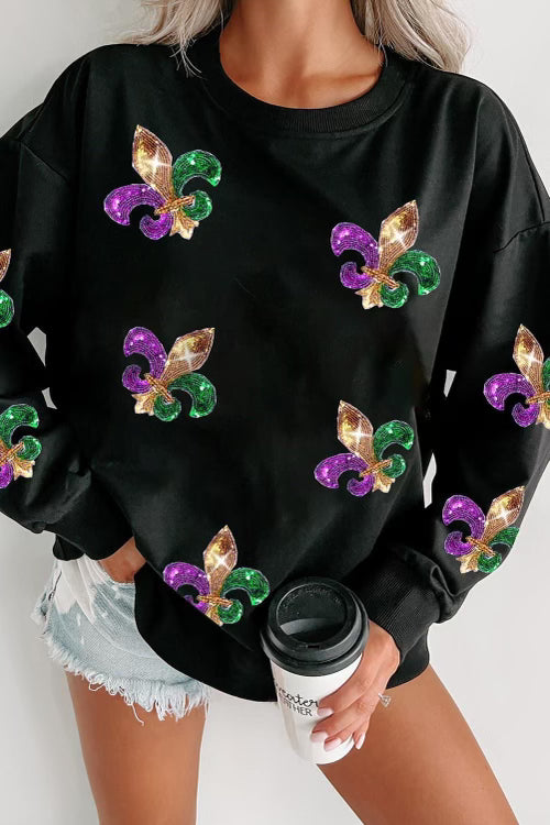 Fleur De Lis Sweatshirt