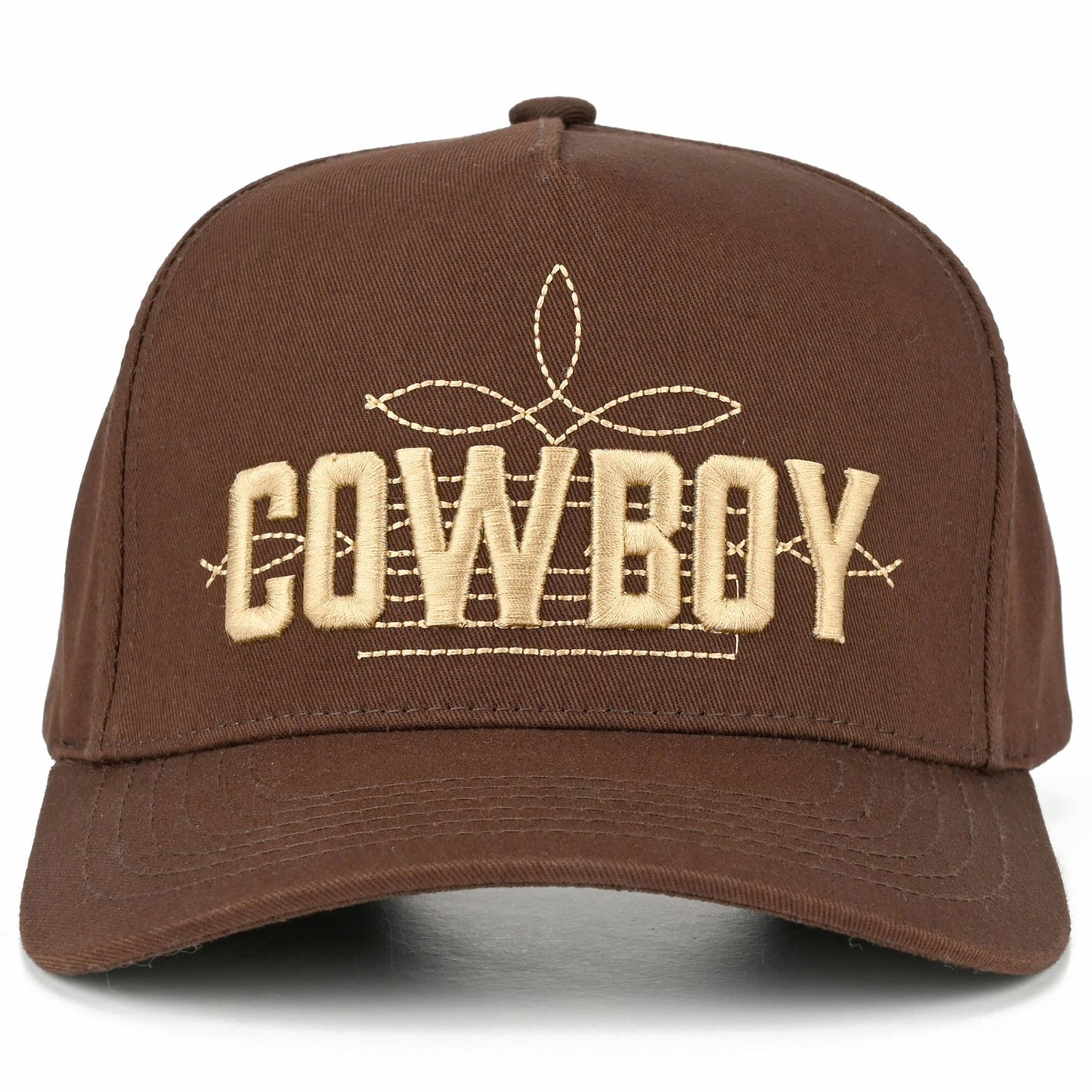 COWBOY Embroidered Two Tone Trucker Hat