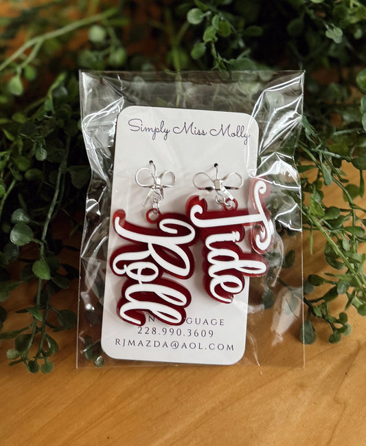Roll Tide Earrings