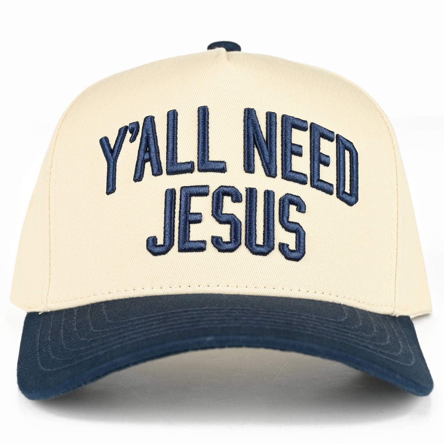 Y'ALL NEED JESUS Embroidered Trucker Hat