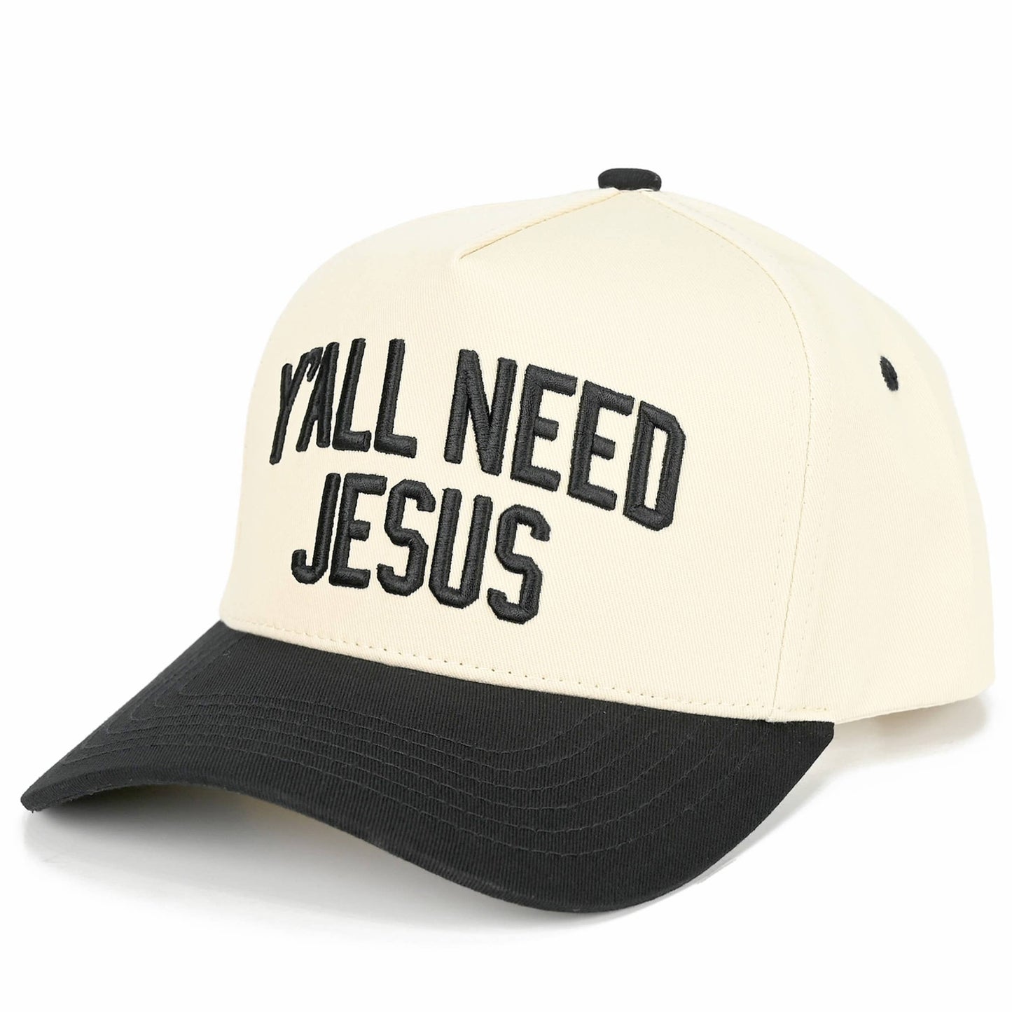 Y'ALL NEED JESUS Embroidered Trucker Hat