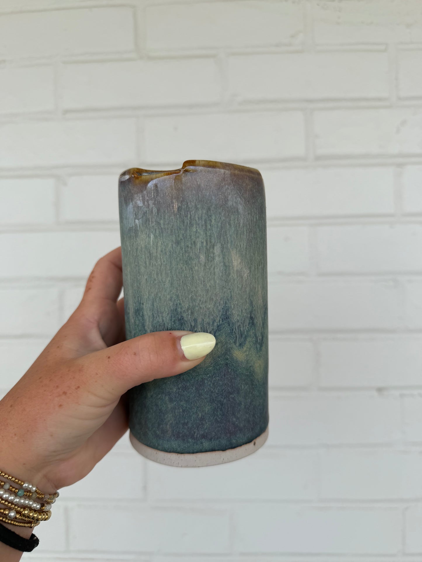 Travel Tumbler 16 oz - Stoneware Pottery