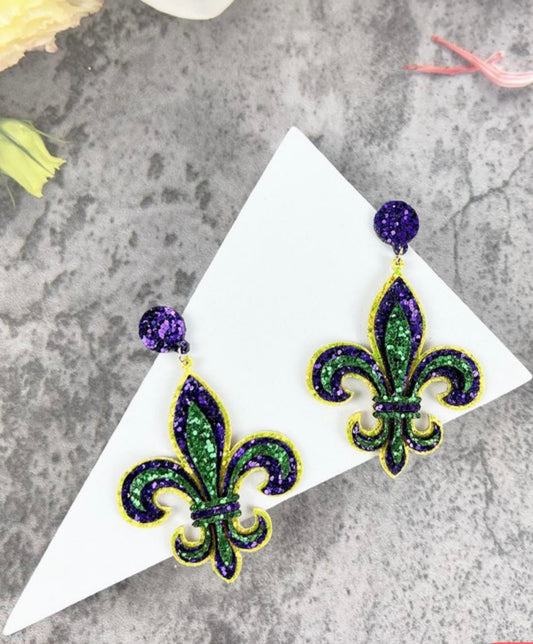 Mardi Gras Fleur De Lis