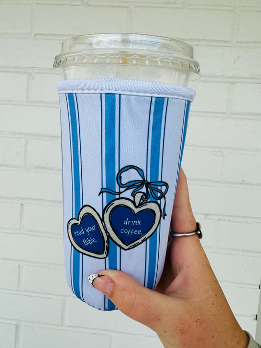 Coffee Sleeve | "Read Your Bible Drink Coffee"