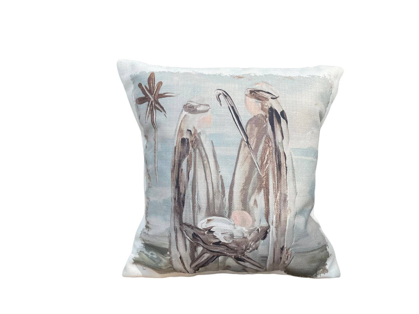 Joseph and Mary 02 Pillow