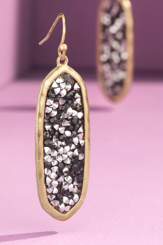 Glitter Stone Earrings
