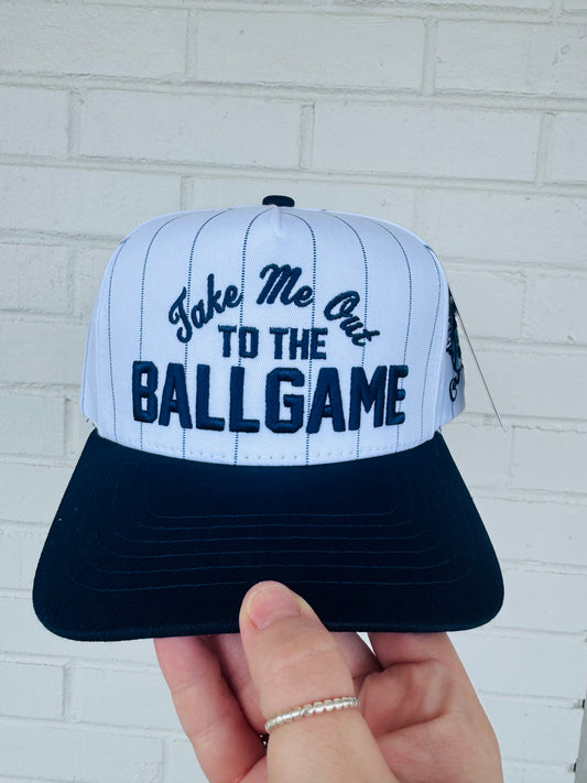 TAKE ME OUT TO THE BALL GAME Cap