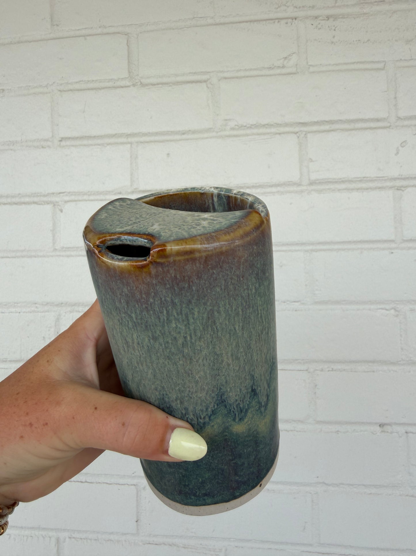 Travel Tumbler 16 oz - Stoneware Pottery