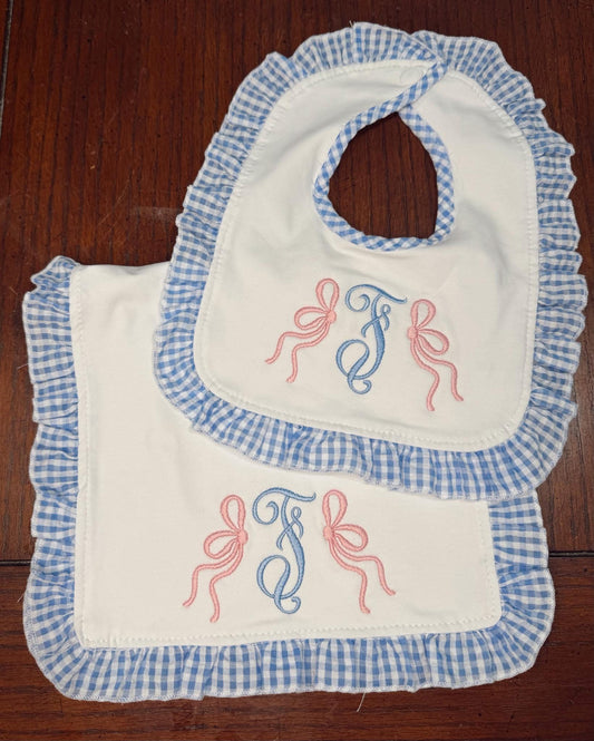 Bib/Burp Set