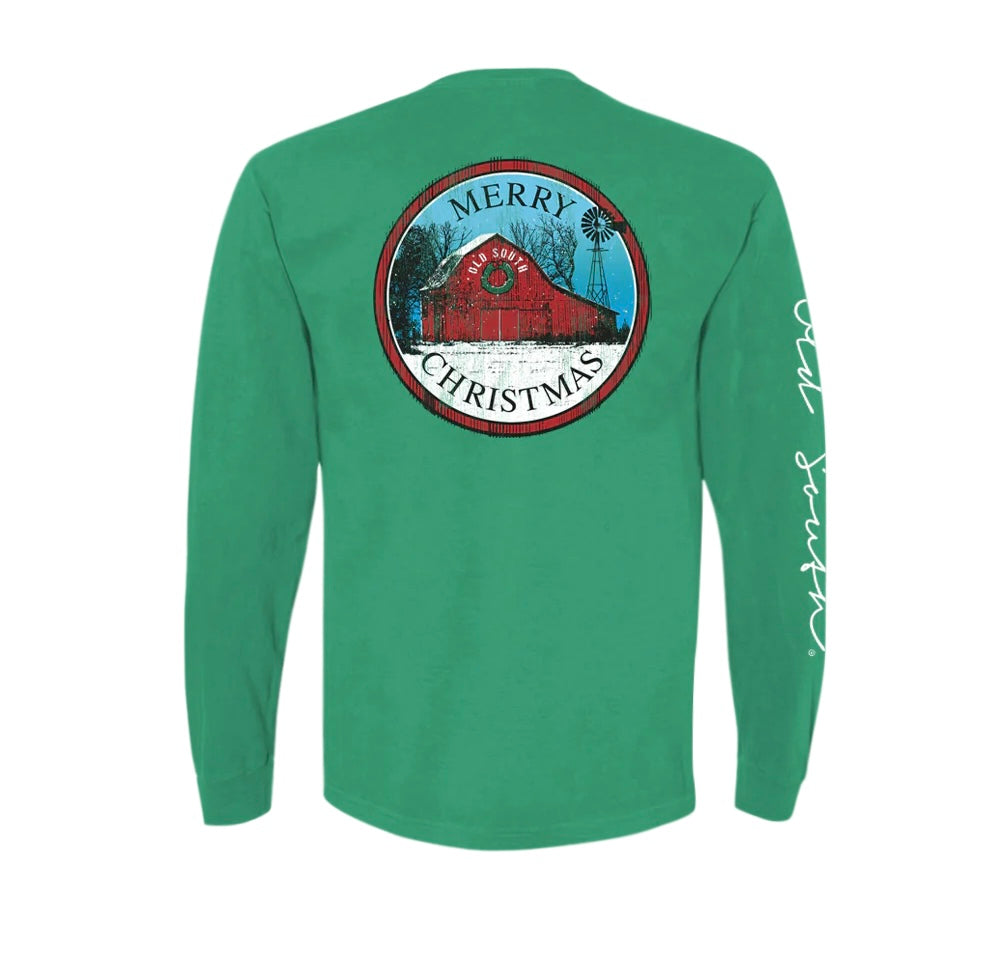 Christmas Barn Long Sleeve