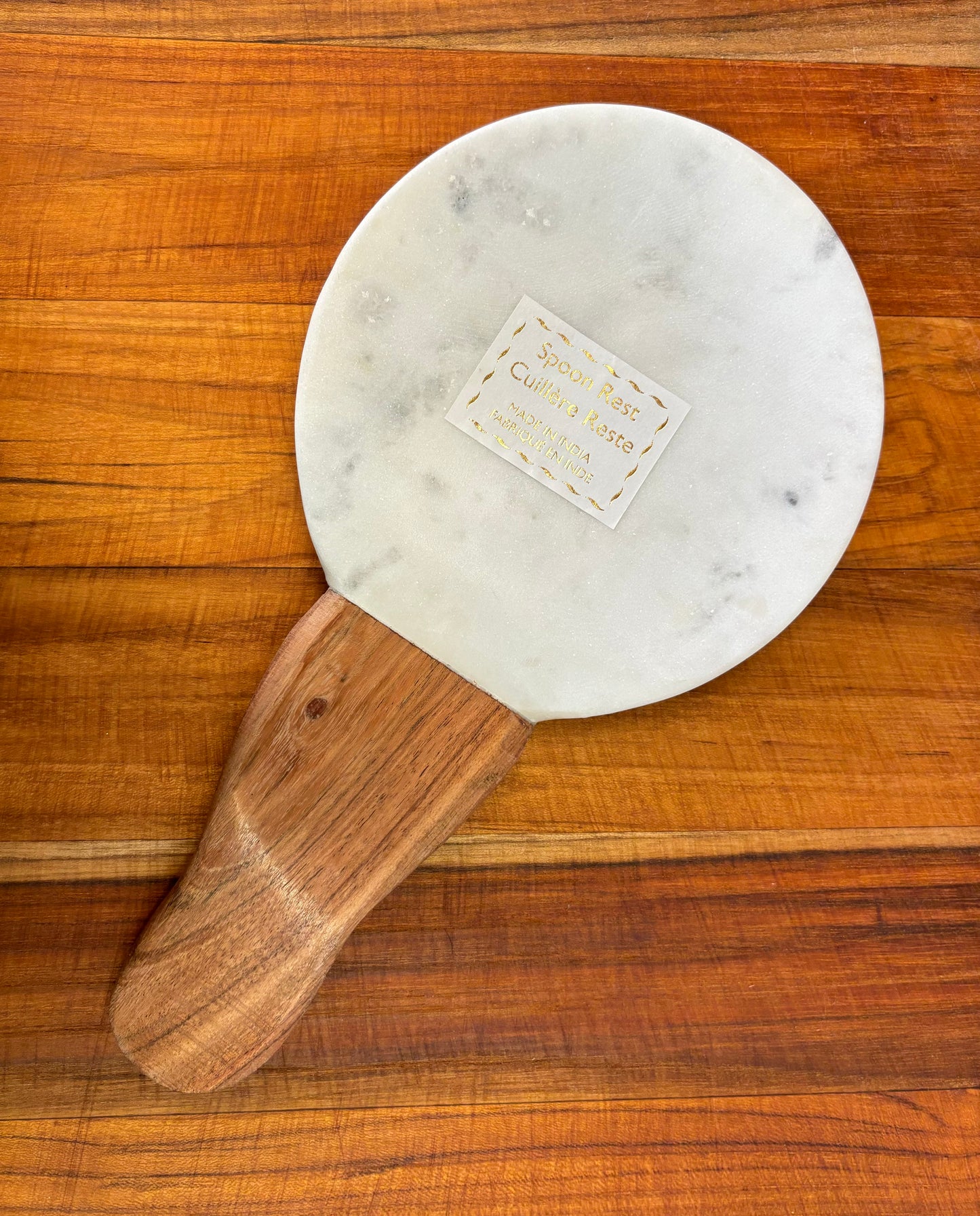 Marble Walnut Spoon Rest