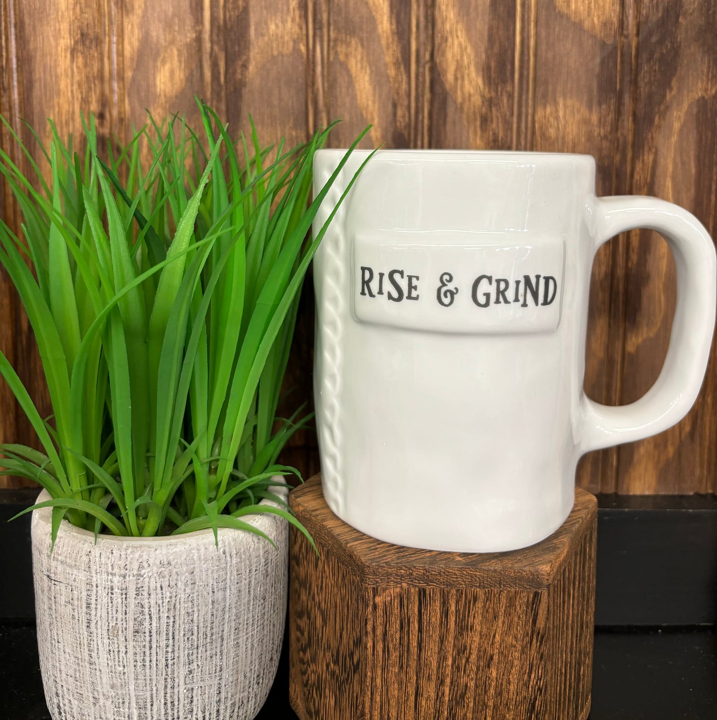 Rise & Grind Coffee Cup