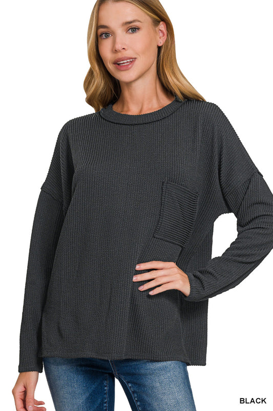 Ribbed Long Sleeve