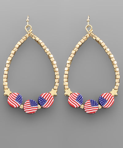 Patriotic Teardrop RBG