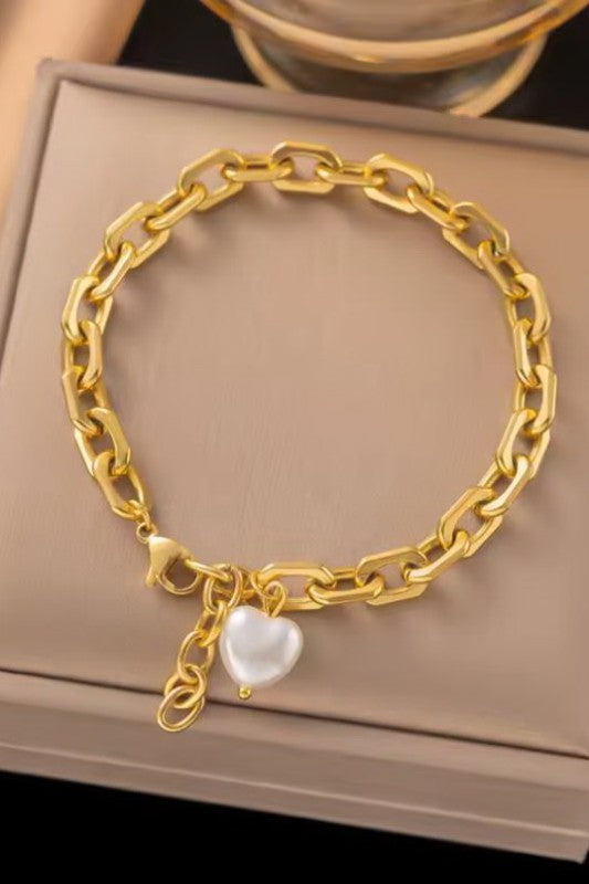 18K Pearl Bracelet