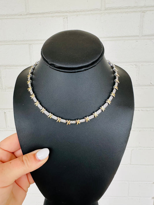 Crystal Silver/Gold Necklace