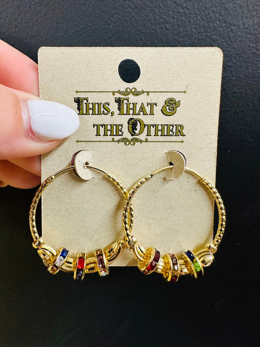 Multi Rondelle Hoops