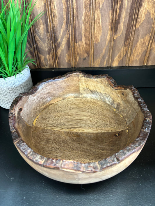 Wooden Serving Bowl